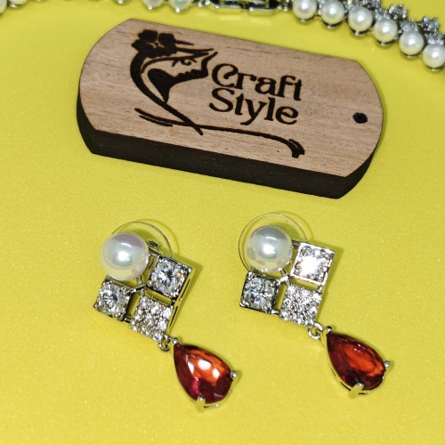 Pearl Bead Diamond Cut Necklace YMC1033/9