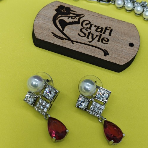 Pearl Bead Diamond Cut Necklace YMC1033/9