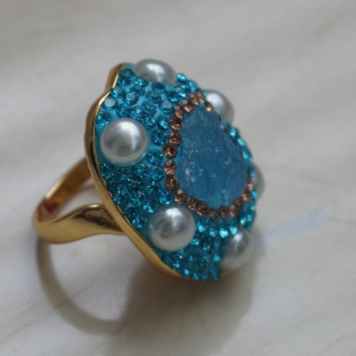 Natural Stone Ring ANG767/12-6