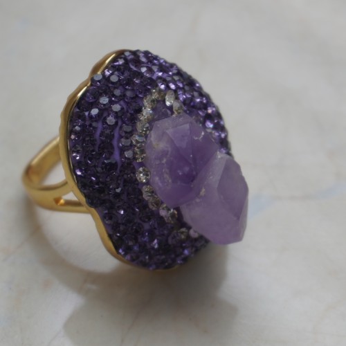 Natural Stone Ring ANG767/12-6