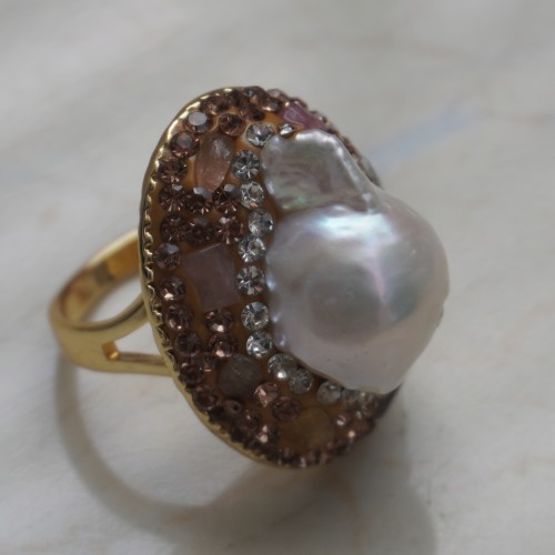 Natural Stone Ring ANG767/12-6