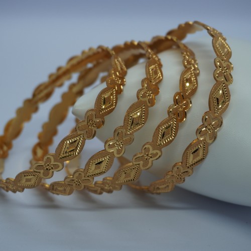 Crafted Indian Bangles H20621/23
