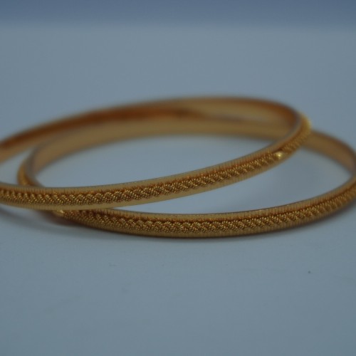 Crafted Twist Bangles H20621/4