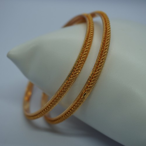 Crafted Twist Bangles H20621/4