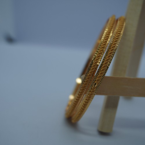 Crafted Twist Bangles H20621/4