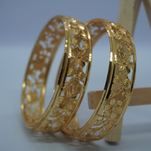 Floral Crafted Indian Bangles H20621/5