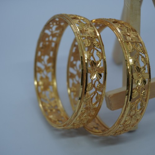 Floral Crafted Indian Bangles H20621/5