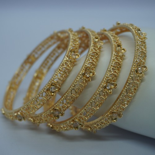 Rose  Stone Indian Bangles H20621/11