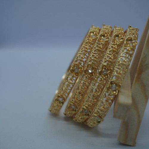 Rose  Stone Indian Bangles H20621/11