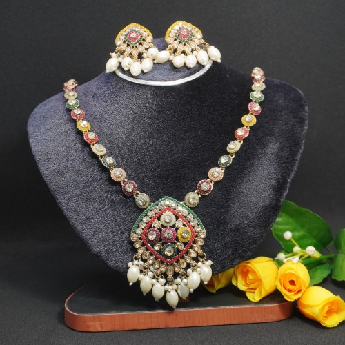 Pakistani Style Necklace Set GM12182/2
