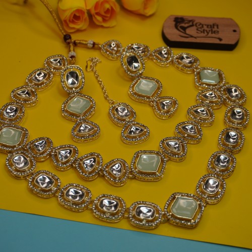 Kundon Necklace Set GM12182/4
