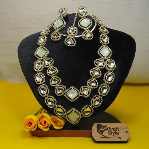 Kundon Necklace Set GM12182/4