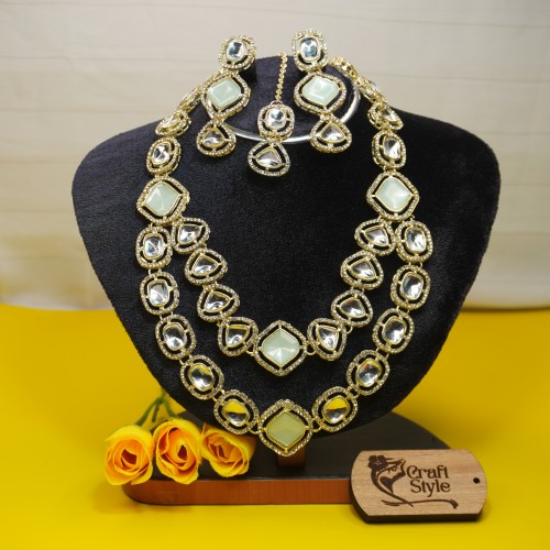 Kundon Necklace Set GM12182/4