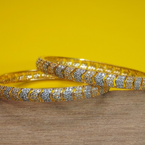 Diamond Cuts Bangles GM12182/7