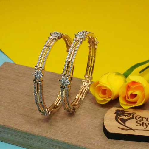 Diamond Cuts Bangles GM12182/8
