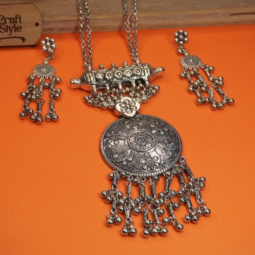 Oxidize Chelsi Necklace Set 8118/2