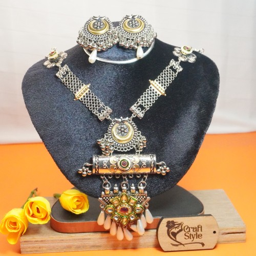 Oxidize Chelsi Necklace Set 8118/7