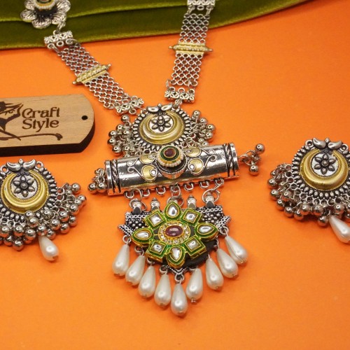 Oxidize Chelsi Necklace Set 8118/7