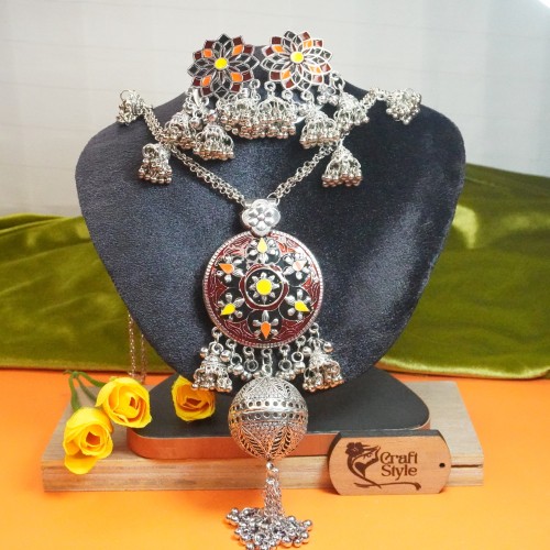 Oxidize Chelsi Necklace Set 8118/6