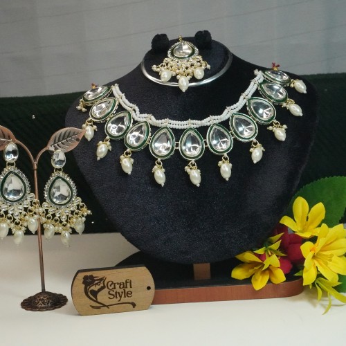 Kundon Necklace Set J904/9
