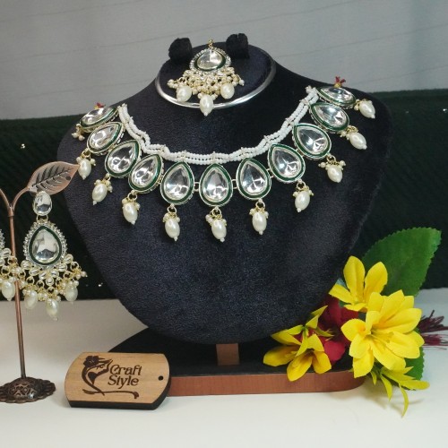 Kundon Necklace Set J904/9