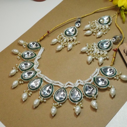 Kundon Necklace Set J904/9