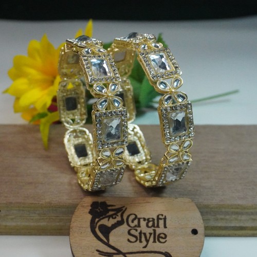 Kundon Floral Bangles J904/6/2
