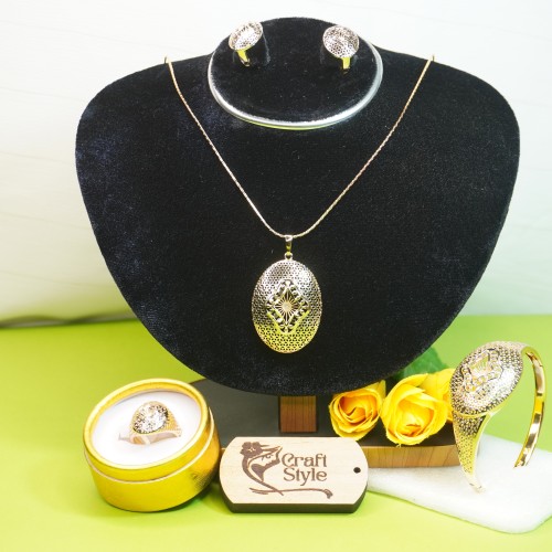 Floral Jewelry Set 4 Pieces XupingA22