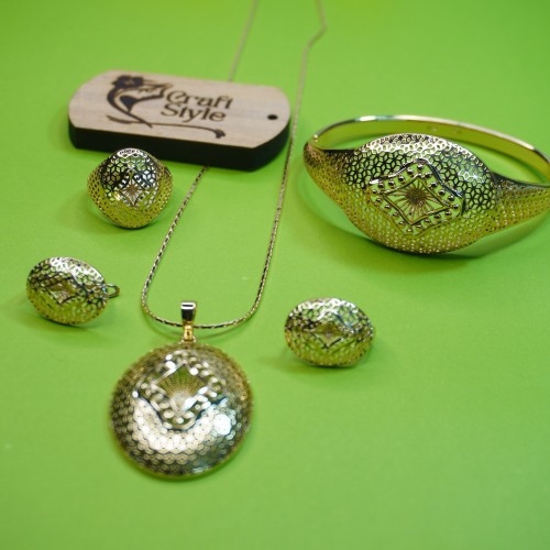 Floral Jewelry Set 4 Pieces XupingA22