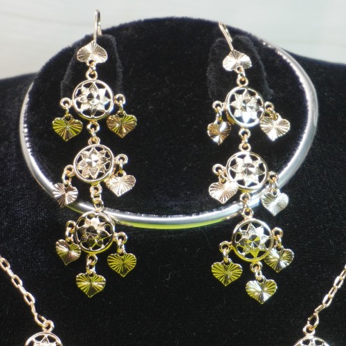 Floral Gold-Toned Jewelry Set Xuping18