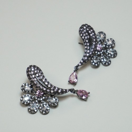 Diamond Cut Leaf Necklace YMC1033/7