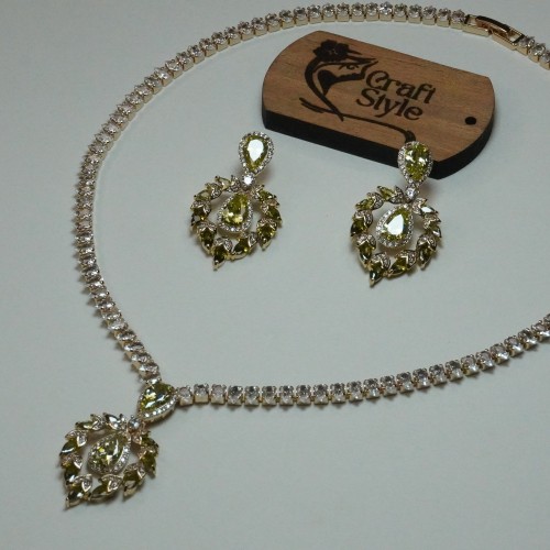 Olive Buds Diamond Cut Necklace YMC1033/11-2