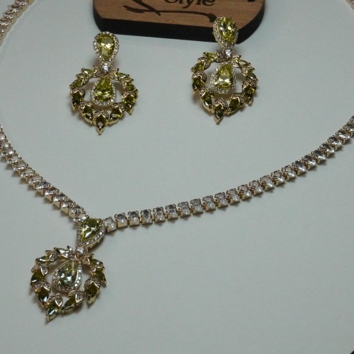 Olive Buds Diamond Cut Necklace YMC1033/11-2