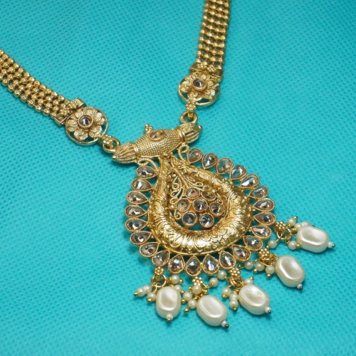 Traditional Golden Necklace Set G351/14