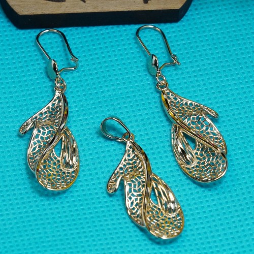 Leaf Pendent Set Xuping27