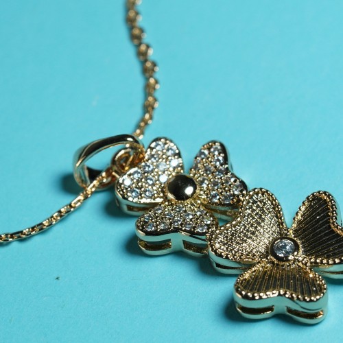 Floral Zirconia Pendent Set Xuping20A