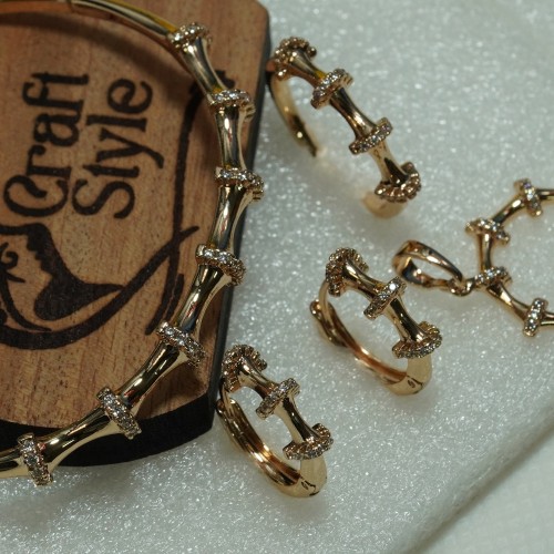 Classic AD Pendent Set Xuping5A