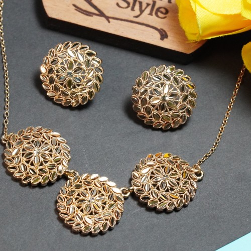 Floral Premium Necklace Set Xuping25C