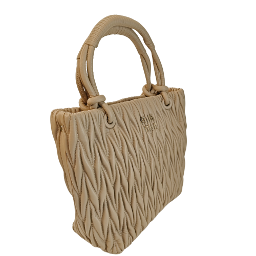 Elegant Quilted Top Handle Handbag SA299