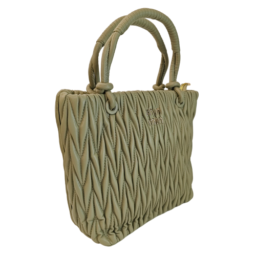 Elegant Quilted Top Handle Handbag SA299