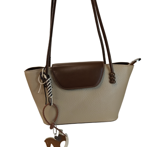 Pebbled Vegan Leather Shoulder Bag SA299