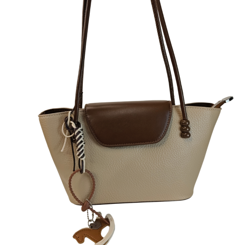 Pebbled Vegan Leather Shoulder Bag SA299