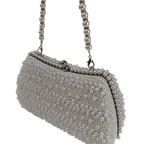 Luxury Pearl &amp;amp; Sequin Embroidered Clutch – Craft Style Signature