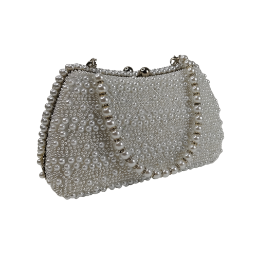 Luxury Pearl &amp;amp; Sequin Embroidered Clutch – Craft Style Signature