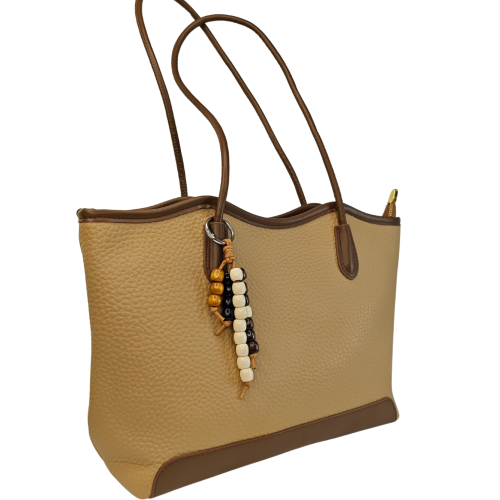 Premium Pebbled Vegan Leather Tote – Craft Style SA299C