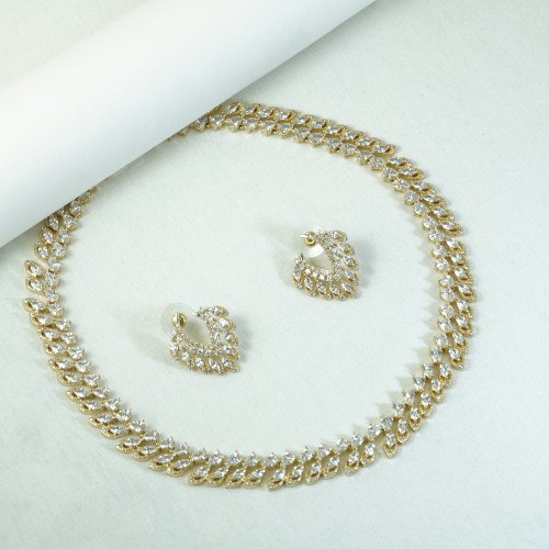 Patabahar Diamond Cut Necklace YMC1033/4-1