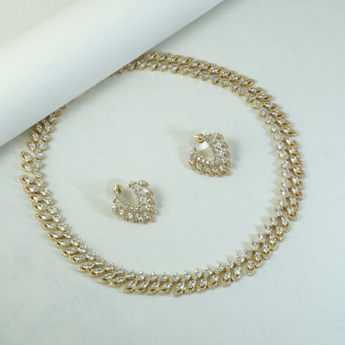 Patabahar Diamond Cut Necklace YMC1033/4-1