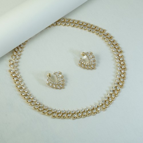 Patabahar Diamond Cut Necklace YMC1033/4-1