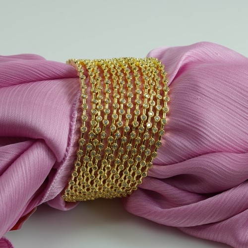 Craft Style Premium Stone Studded Bangle5