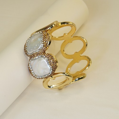 Turkish Natural Pearl Bracelet – Elegant Premium Design 10